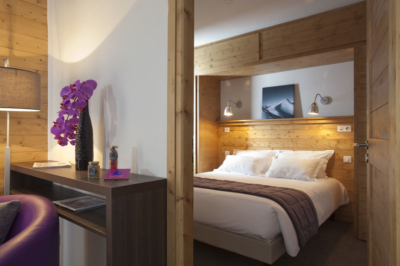Le Chalet Du Mont Vallon Spa Resort Les Menuires Bagian luar foto