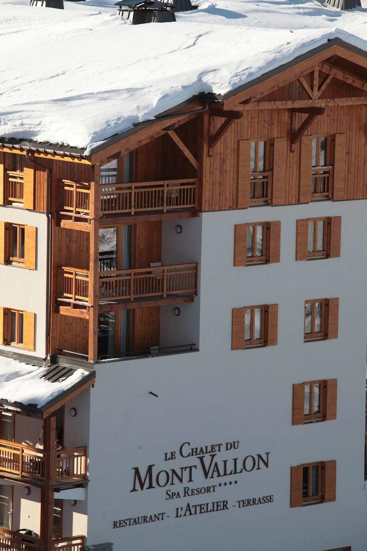 Le Chalet Du Mont Vallon Spa Resort Les Menuires Bagian luar foto
