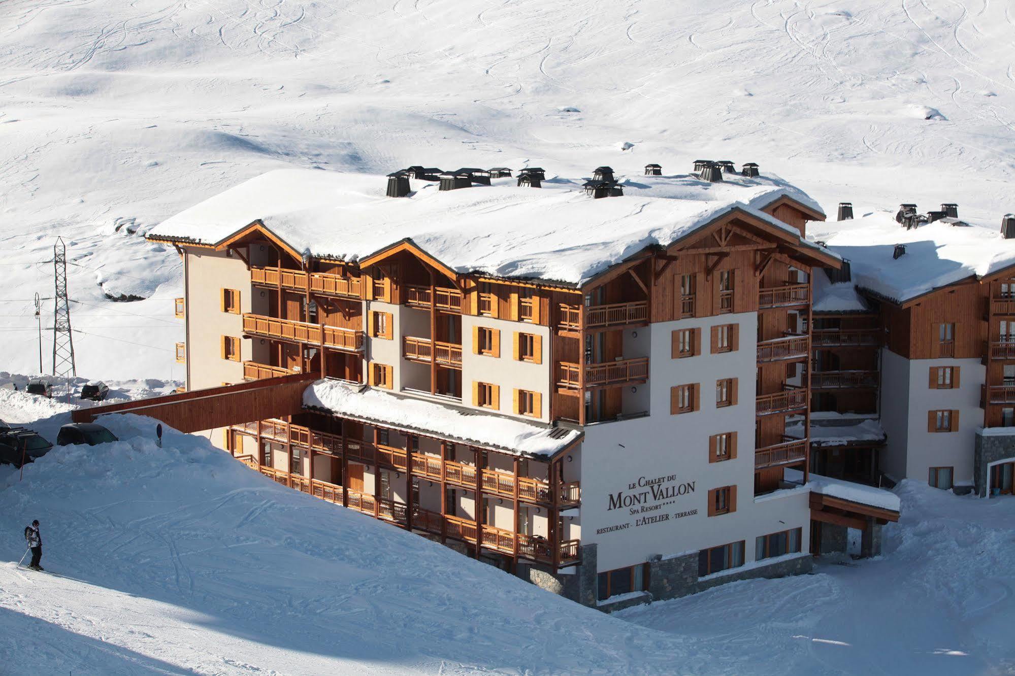 Le Chalet Du Mont Vallon Spa Resort Les Menuires Bagian luar foto