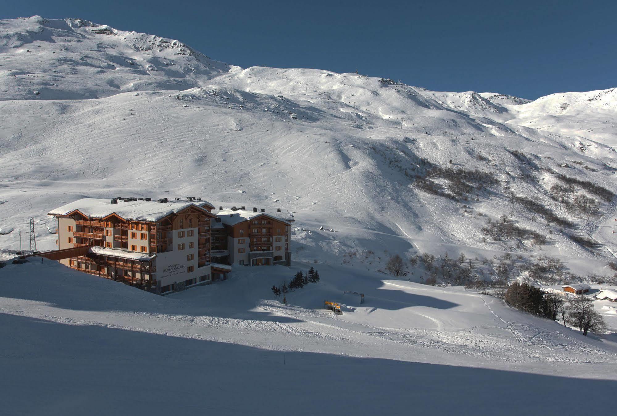 Le Chalet Du Mont Vallon Spa Resort Les Menuires Bagian luar foto
