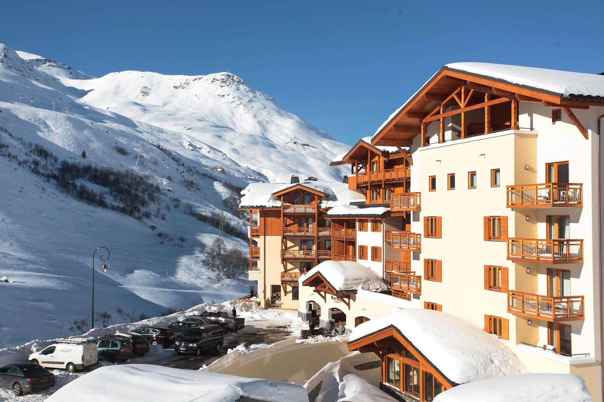 Le Chalet Du Mont Vallon Spa Resort Les Menuires Bagian luar foto