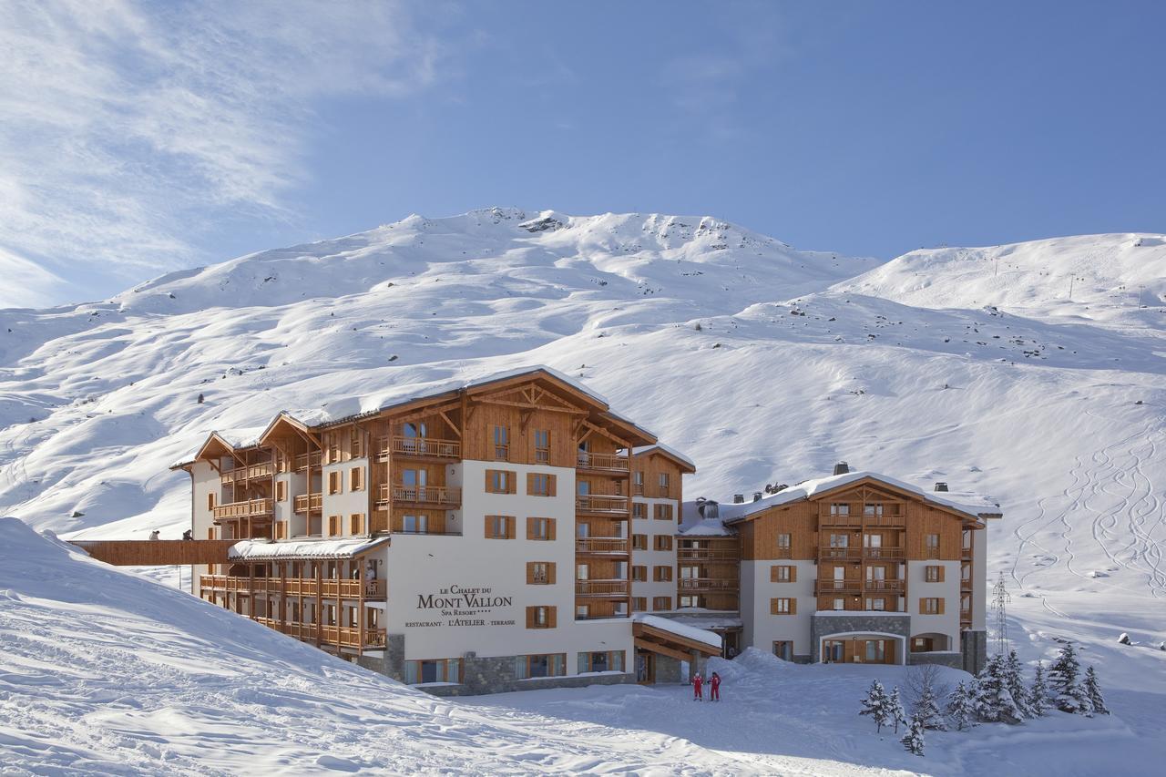 Le Chalet Du Mont Vallon Spa Resort Les Menuires Bagian luar foto